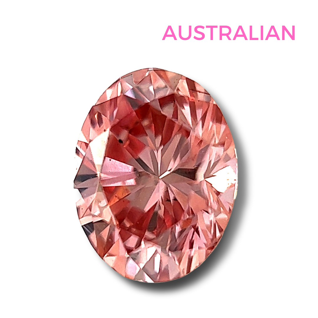 0.44 SI2 Fancy Intense Pink | Australian